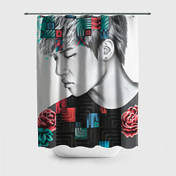 Шторка для душа Big Bang Geometry, цвет: 3D-принт