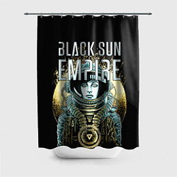 Шторка для душа Black Sun Empire, цвет: 3D-принт