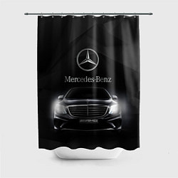 Шторка для душа Mercedes, цвет: 3D-принт