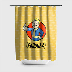 Шторка для душа Fallout 4: Pip-Boy, цвет: 3D-принт
