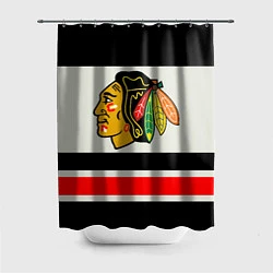 Шторка для душа Chicago Blackhawks, цвет: 3D-принт