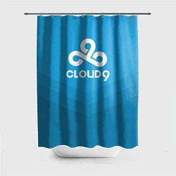 Шторка для душа Cloud 9, цвет: 3D-принт