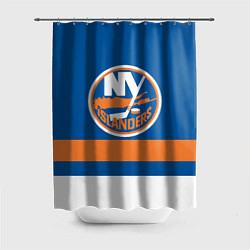 Шторка для душа New York Islanders, цвет: 3D-принт