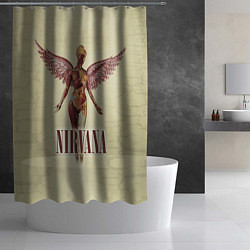 Шторка для душа Nirvana Angel, цвет: 3D-принт — фото 2