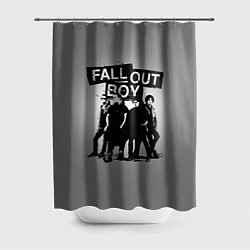 Шторка для душа Fall out boy, цвет: 3D-принт