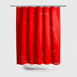 Шторка для душа Красная краска, цвет: 3D-принт