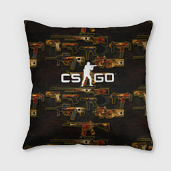 Подушка квадратная Counter-Strike Global Offensive, цвет: 3D-принт