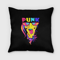 Подушка квадратная Punk, цвет: 3D-принт
