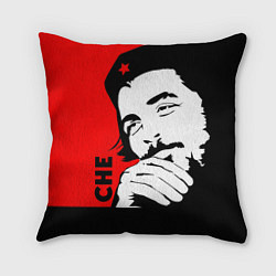Подушка квадратная Че Гевара, цвет: 3D-принт