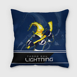 Подушка квадратная Bay Lightning, цвет: 3D-принт