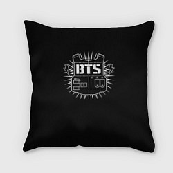 Подушка квадратная BTS: Jin, цвет: 3D-принт