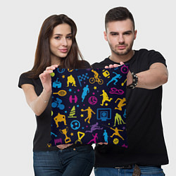 Подушка квадратная Я чемпион, цвет: 3D-принт — фото 2