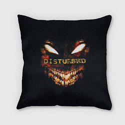 Подушка квадратная Disturbed Demon, цвет: 3D-принт