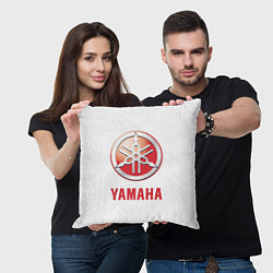 Подушка квадратная Yamaha, цвет: 3D-принт — фото 2