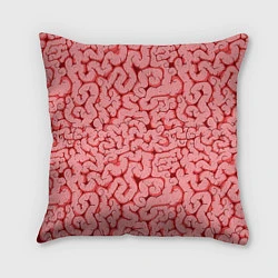 Подушка квадратная Мозг, цвет: 3D-принт