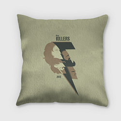Подушка квадратная The Killers: 2012, цвет: 3D-принт