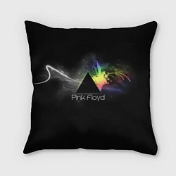 Подушка квадратная Pink Floyd Logo, цвет: 3D-принт