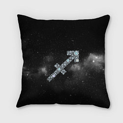 Подушка квадратная Космический Стрелец, цвет: 3D-принт