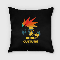 Подушка квадратная Punk Culture