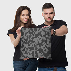 Подушка квадратная Ночной Камуфляж, цвет: 3D-принт — фото 2