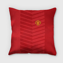 Подушка квадратная FC Manchester United: Reverse, цвет: 3D-принт