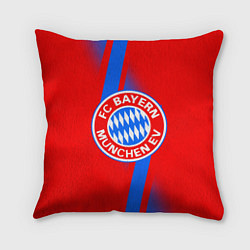 Подушка квадратная FC Bayern: Storm, цвет: 3D-принт