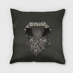 Подушка квадратная Metallica - octopus, цвет: 3D-принт