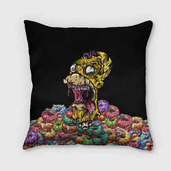 Подушка квадратная Zombie Homer