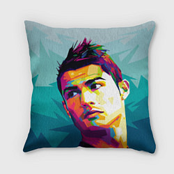 Подушка квадратная Cristiano Ronaldo Art