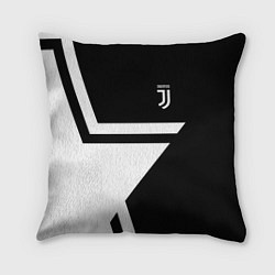 Подушка квадратная FC Juventus: Star, цвет: 3D-принт