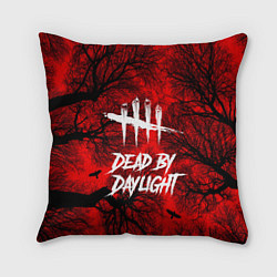 Подушка квадратная Dead by Daylight, цвет: 3D-принт