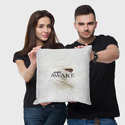 Подушка квадратная Skillet: Awake, цвет: 3D-принт — фото 2