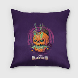 Подушка квадратная Happy Halloween, цвет: 3D-принт