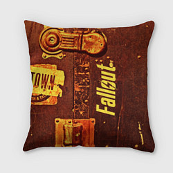 Подушка квадратная Fallout: Steampunk, цвет: 3D-принт