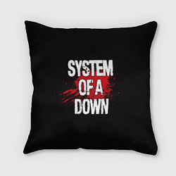 Подушка квадратная System of a Down Blood