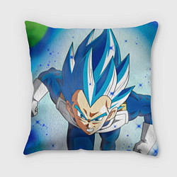 Подушка квадратная DBZ: Blue Rage