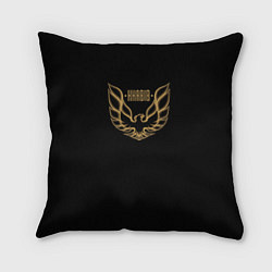 Подушка квадратная Khabib: Gold Eagle, цвет: 3D-принт