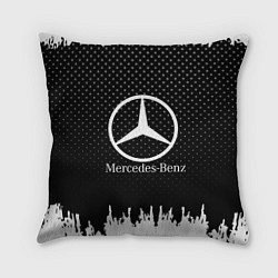 Подушка квадратная Mercedes-Benz: Black Side