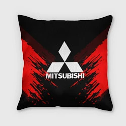 Подушка квадратная Mitsubishi: Red Anger