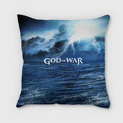 Подушка квадратная God of War: Sea ​​rage, цвет: 3D-принт