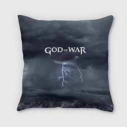 Подушка квадратная God of War: Storm, цвет: 3D-принт