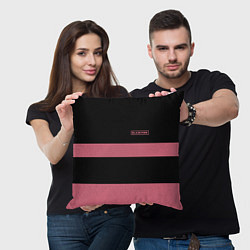 Подушка квадратная Black Pink: Jennie 96, цвет: 3D-принт — фото 2