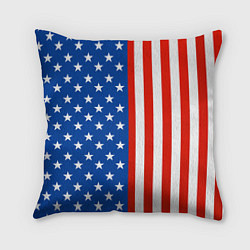 Подушка квадратная American Patriot, цвет: 3D-принт