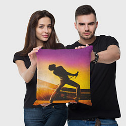 Подушка квадратная Bohemian Rhapsody, цвет: 3D-принт — фото 2