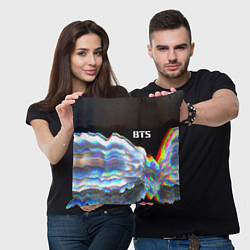Подушка квадратная BTS: Spectroscopy, цвет: 3D-принт — фото 2
