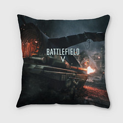 Подушка квадратная Battlefield V, цвет: 3D-принт