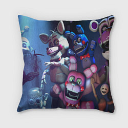 Подушка квадратная Five Nights at Freddys, цвет: 3D-принт