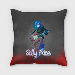 Подушка квадратная Sally Face: Rock Star, цвет: 3D-принт