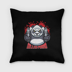 Подушка квадратная Killer Panda, цвет: 3D-принт