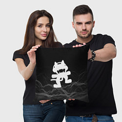 Подушка квадратная MONSTERCAT, цвет: 3D-принт — фото 2